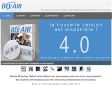Tablet Screenshot of belair-info.fr